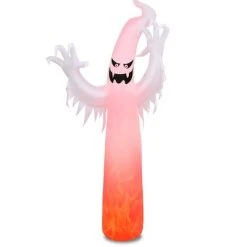 Costway 12 Ft Halloween Inflatable Ghost Yard Decoration w/ Built-in LED Lights -Hyde and Eek Cosplay Store GUEST e60139fc 6032 4841 a830 b172920e7e2b