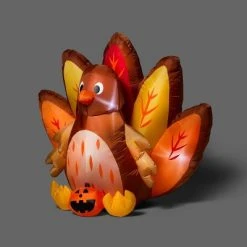 Hyde & EEK! Boutique 5.5' Inflatable Sitting Turkey Halloween Decoration - Hyde & EEK! Boutique™ 7 Hyde & EEK! Boutique 5.5' Inflatable Sitting Turkey Halloween Decoration - Hyde & EEK! Boutique™ -Hyde and Eek Cosplay Store GUEST e7d76c4d 6180 4349 9fa4 c3aa843a377a