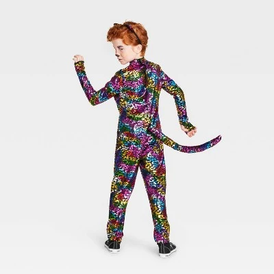 Kids' Wild Cat Halloween Costume Jumpsuit with Headpiece - Hyde & EEK! Boutique™ 1 Kids' Wild Cat Halloween Costume Jumpsuit with Headpiece - Hyde & EEK! Boutique™
