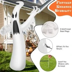 Costway 12ft Halloween Inflatable Ghost Quick Blow up w/LED Lights Outdoor Yard Scary Decoration 10 Costway 12ft Halloween Inflatable Ghost Quick Blow up w/LED Lights Outdoor Yard Scary Decoration -Hyde and Eek Cosplay Store GUEST e8a319d3 794a 4851 9a2c 390402bcbdbf