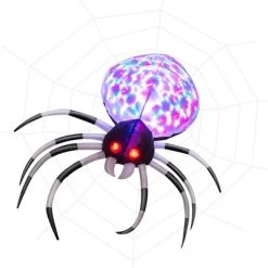 Costway 3.5 FT Wall Halloween Inflatable Spider Holiday Decor with Multi-Color Lights -Hyde and Eek Cosplay Store GUEST ea2eb069 6d73 4b9f 9cc0 acd16c6385c0