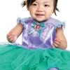 The Little Mermaid Baby Disney Princess Ariel Tutu Halloween Costume Multicolor
