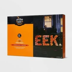 Hyde & EEK! Boutique 18" Mesh EEK! Orange Dewdrop Lights Halloween Decorative Word - Hyde & EEK! Boutique™ -Hyde and Eek Cosplay Store GUEST ecd559bb 30d4 42b7 b3ab 4537372d3e63