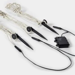 Hyde & EEK! Boutique 3ct LED Skeleton Arms Halloween Novelty Path Lights - Hyde & EEK! Boutique™ -Hyde and Eek Cosplay Store GUEST ecdc83e3 ab91 4de6 aeb5 b4a4d37288e1