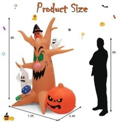 Costway 8 FT Halloween Outdoor Dead Tree Bright Halloween Outdoor Decoration with Stakes & Tethers -Hyde and Eek Cosplay Store GUEST ee7c292a c6bc 4bf4 ba6a 54d8e10efbba