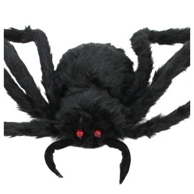 Northlight 48" Spooky Town Spider with LED Flashing Eyes Halloween Decoration 2 Northlight 48" Spooky Town Spider with LED Flashing Eyes Halloween Decoration - Image 2