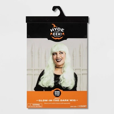 Hyde & EEK! Boutique Adult Glow in the Dark Diva Halloween Costume Wig - Hyde & EEK! Boutique™ 1 Hyde & EEK! Boutique Adult Glow in the Dark Diva Halloween Costume Wig - Hyde & EEK! Boutique™