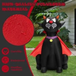 Tangkula 4.7FT Tall Halloween Inflatable Decoration Blow Up Vampire Black Cat with Crimson Cape Halloween Decor with Bright LED Lights 13 Tangkula 4.7FT Tall Halloween Inflatable Decoration Blow Up Vampire Black Cat with Crimson Cape Halloween Decor with Bright LED Lights -Hyde and Eek Cosplay Store GUEST f05e45d7 bc5d 4e2c b6e4 1e5135649a94