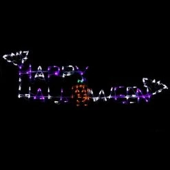 National Tree Company 57" Lighted Happy Halloween Sign 6 National Tree Company 57" Lighted Happy Halloween Sign -Hyde and Eek Cosplay Store GUEST f1182de6 0c06 41cd b345 557500ab73b2