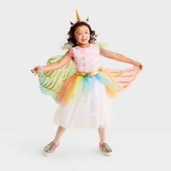 Kids' Light Up Rainbow Unicorn Halloween Costume Dress with Headpiece - Hyde & EEK! Boutique™ -Hyde and Eek Cosplay Store GUEST f51cb881 5b0d 400f 8fcf 040ec994c9d6