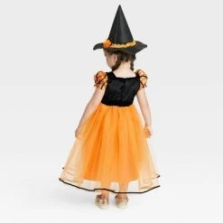 Toddler Witch Halloween Costume Dress with Hat - Hyde & EEK! Boutique™ Multicolor -Hyde and Eek Cosplay Store GUEST f5fbab29 5024 409a b085 2ed41e7a8330