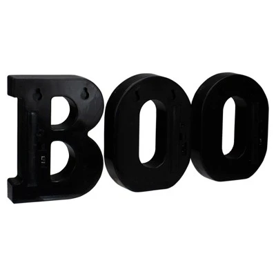 Northlight 6.5" LED Lighted "BOO" Halloween Marquee Sign 4 Northlight 6.5" LED Lighted "BOO" Halloween Marquee Sign - Image 4