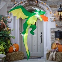 Costway 5 FT Hanging Halloween Inflatable Fire-breathing Dragon Flying Decoration Yard -Hyde and Eek Cosplay Store GUEST f9faf217 90e6 4e01 af1b b1eb3349b3af