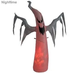 Sunnydaze Decor Sunnydaze 58" Self-Inflatable Holiday Spooky Glowing Ghost Outdoor Halloween Lawn Decoration with Red LED Light -Hyde and Eek Cosplay Store GUEST febba280 ad93 4d2c 94e3 90ddb37eab09