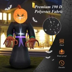 Costway 6.5 FT Inflatable Halloween Warlock with Pumpkin Head Blow-up Pumpkin Reaper 16 Costway 6.5 FT Inflatable Halloween Warlock with Pumpkin Head Blow-up Pumpkin Reaper -Hyde and Eek Cosplay Store GUEST ffdb74cb f85d 4cdf adaf 5f5f972001ad